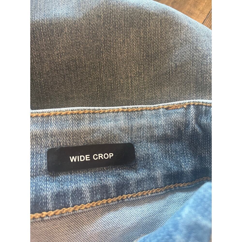 Judy Blue Wide Leg Crop Jeans Stretch Denim Women 9/29 JB88616 Summer Preppy - Picture 3 of 13